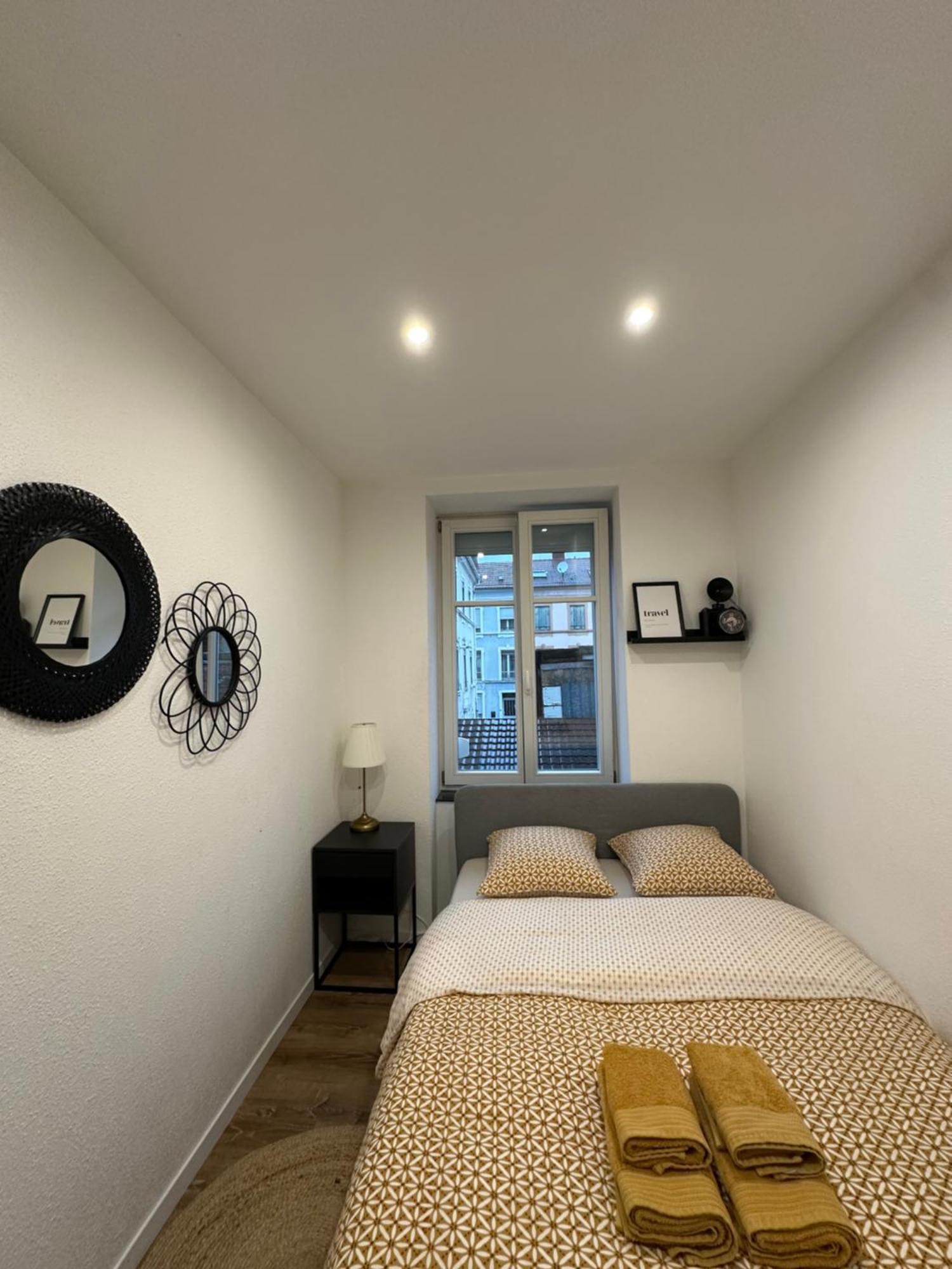 # Le 2 # Tres Beau T3 1Er Etage Tout Confort, Neuf, Mulhouse Centre 외부 사진